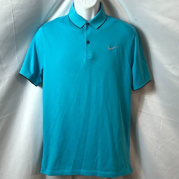 Nike Golf Standard Comfort Dri Fit Activewear Athletic Sport Cut Polo Shirt - Picture 1 of 5